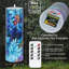 4"x12" Large Waterproof Outdoor Flameless Pillar Candles: Remote Timer, Battery-Operated Flickering LED, Pack of 1