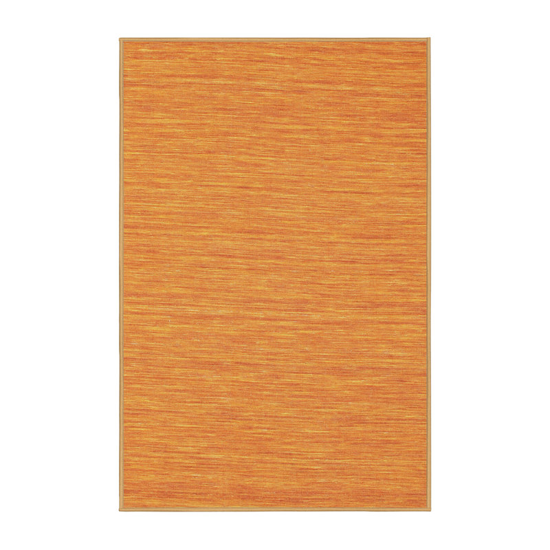 Tapis orange, Rectangle 5 pi x 7 pi