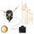 1 Set Diy Wall Clock Mechanism Kit Clock Pendulum Clock Hands Repair Kit