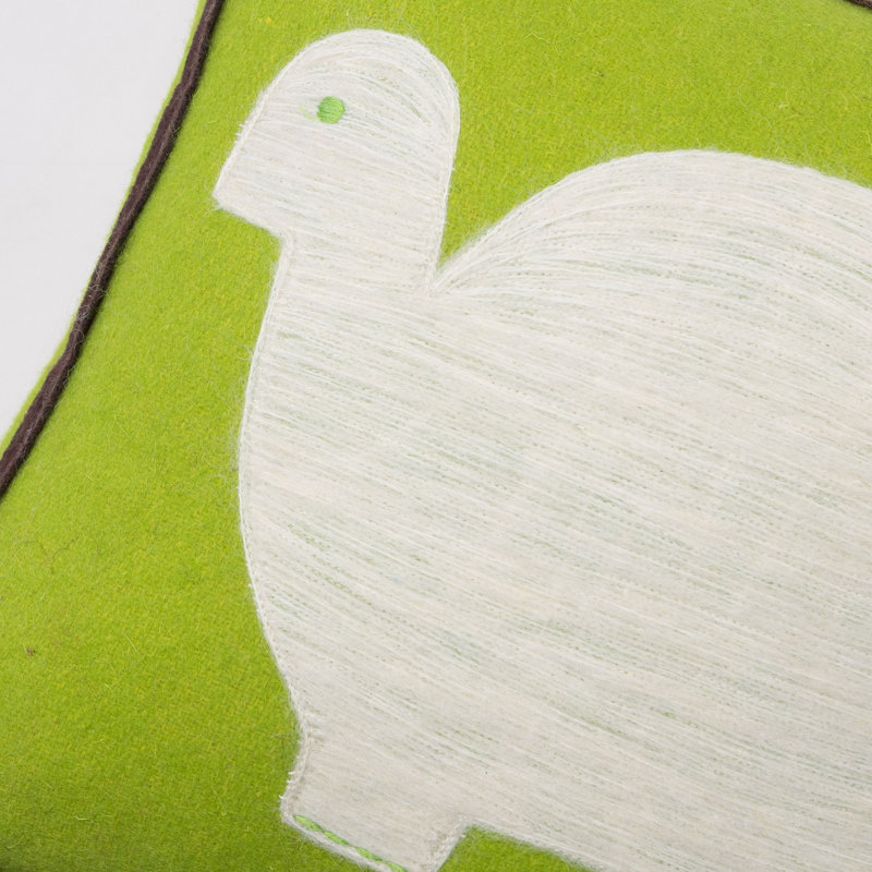 Wool Square Pillow Cover & Insert