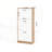 Modern Entryway Shoe Cabinet with 3 Flip Doors, Large Capacity and Space-Saving Design, Ideal for Narrow Spaces and Home Organization.-698750845