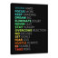 Affiche de motivation inspirante, impression sur toile, impression sur toile