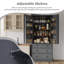 Armoire de cuisine 77 po Farmhouse-936624339