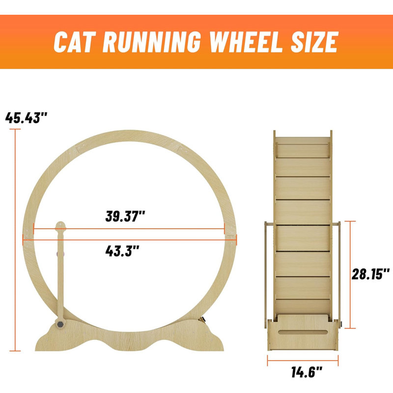 115.4cm H Cat Tree, Black