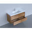 Ensemble de meuble-lavabo mural simple 48 po Wittig-2076158484