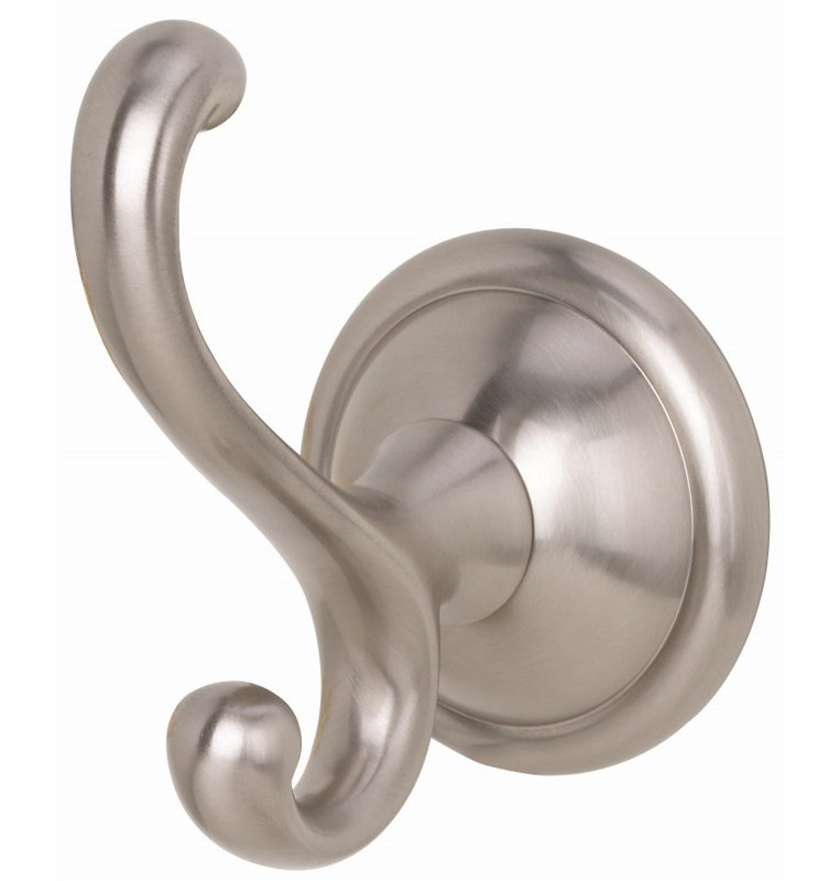Yale Single Robe Hook, Satin Nickel