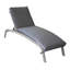 Lisbon 208cm Long Reclining Single Chaise with Cushions