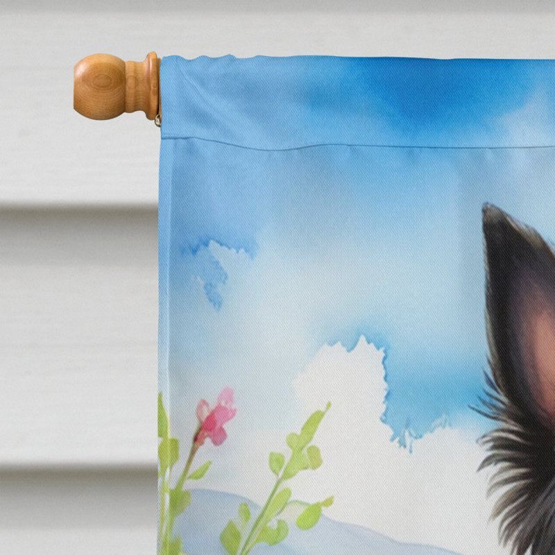 Easter Egg Hunt Double Sided 40'' H x 28'' W Polyester Easter House Flag