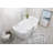 Dezra 66.94'' x 30.75'' Soaking Bathtub-778254672