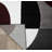 Amirr Geometric Burgundy/Gray/White Woven Area Rug – Modern Abstract Polypropylene Carpet for Living Room, Bedroom, or Kitchen-697969696