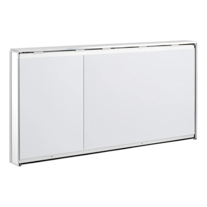 53" Pallas Lighted Medicine Cabinet with Tunable LED and Electrical Outlet, 53"