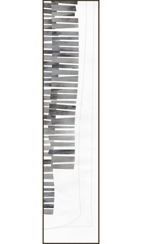 Banded Ridge 2 Print by Studio L57 Affinity, 54.16" H x 13.16" W