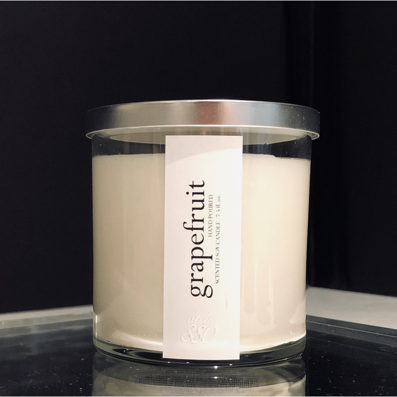 Light Collection Grapefruit Scented Jar Candle