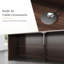 Modern Rectangular Reception Desk With Privacy Panel & Cable Management - Durable Front Office Desk For Business Lobby, Salon, Or Retail Store-849244585