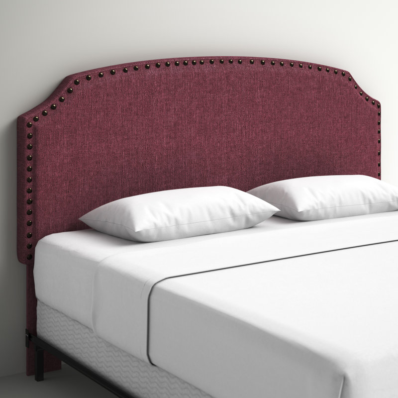 Upholstered Headboard, Purple, King