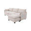 Canapé modulaire surdimensionné de 102 pouces à 4 places avec repose-pieds mobile, canapé convertible en L en velours côtelé pour le salon et le bureau-18553416