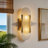 14'' 2 - Light Alabaster Armed Wall Sconces Lighting  