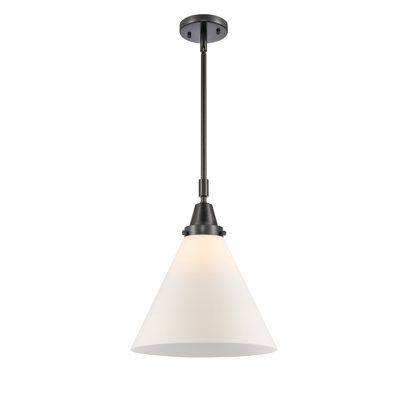 Luminaire suspendu conique 1 lumière Ashwath