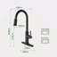 Robinet de cuisine avec douchette extractible-118350779