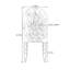 Armoire de rangement murale en bois massif-1363259316