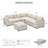 Modular L-Shaped Sectional with Removable Ottoman -276850554
