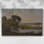 Henri Harpignies «River Landscape with Cows» - Art mural sur toile tendue de qualité musée-22042896
