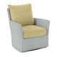 Lanai Upholstered Swivel Armchair
