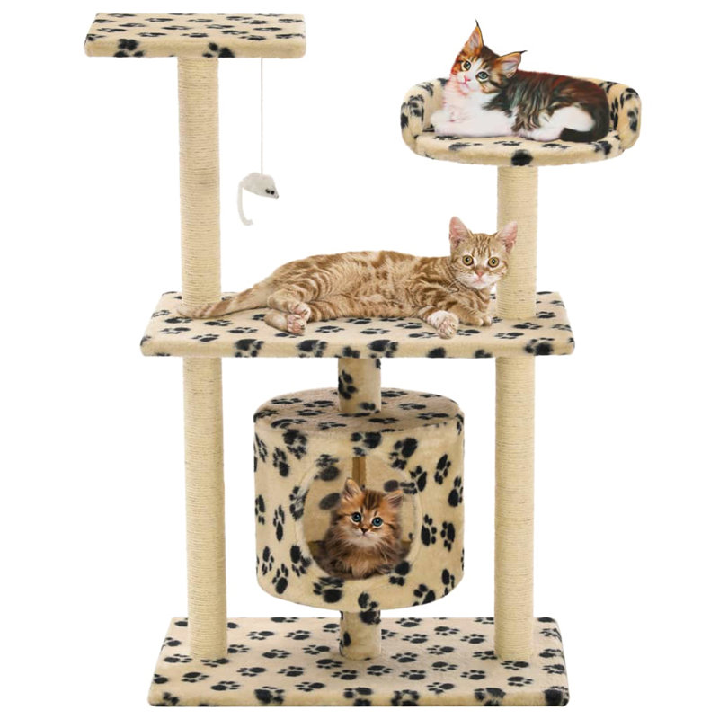 Dobson 94.8cm H Cat Tree, Beige