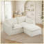 Canapé modulaire rembourré Corduroy