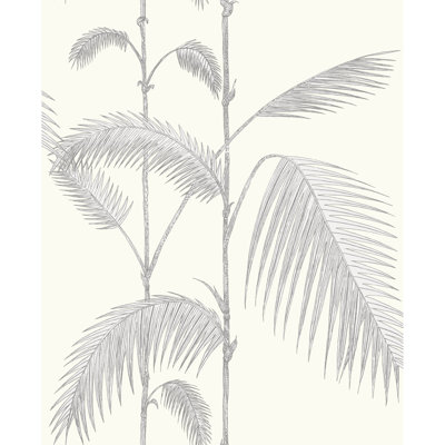 Icons Palm Leaves Floral Wallpaper Roll