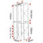 Alelia 90cm Clothing Rack-530668434