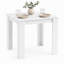 Melamine Dining Table with Chunky Legs for Kitchen Dining Room Furniture-507383907-507383909