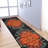 Machine Made Heatset Polyproplyene Area Rugs - Rectangle, Multicolor, Floral Modern Design, Low Pile Machine Made Area Rugs for Living Room, Bed Room-27435001