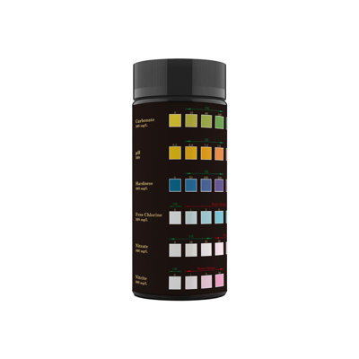 P VC test strips Aquarium Fish Tank Water 6-in-1 Test Strip   Swimming Pool Aquarium And Vivavium Water Quality Test Kit   Drinking Water Quality Test