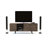 Dazarion Unfinished TV Stand for TVs up to 78"-365175292