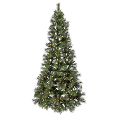 7.5' LED Mix Belgium Half Tree
