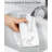 Toothbrush Holder, Resin Electric Toothbrush Holder With 3 Slots 2 Layers, Non-Slip Bathroom Accessories Organizer Toothbrush Toothpaste Razor Cleanser