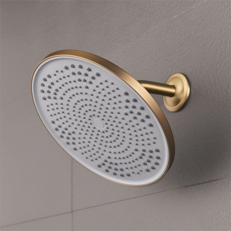 Pomme de douche réglable multifonctionnelle de luxe, Or