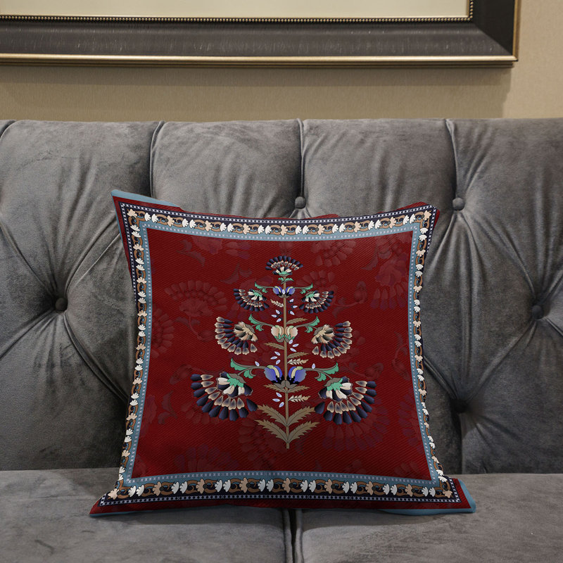 Coussin 26 x 26, Rouge