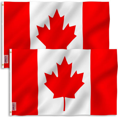 Drapeau canadien 36 po x 60 po