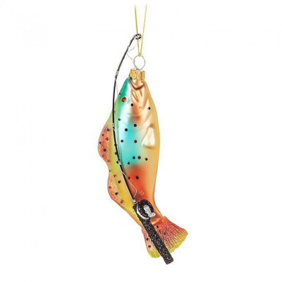 6'' Glass Christmas Ornament