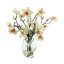 Organic Modern Butterfly Magnolia Arrangement