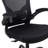 Izelle Ergonomic Desk Chair Home Office Chair Mesh Task Chair With Flip-up Armrest