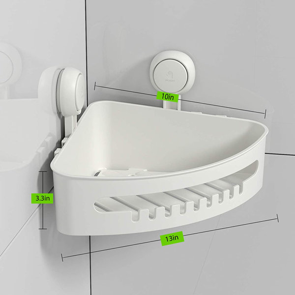 Rebrilliant Lucine Holder for Kitchen Sink Adhesive Sponge Caddy