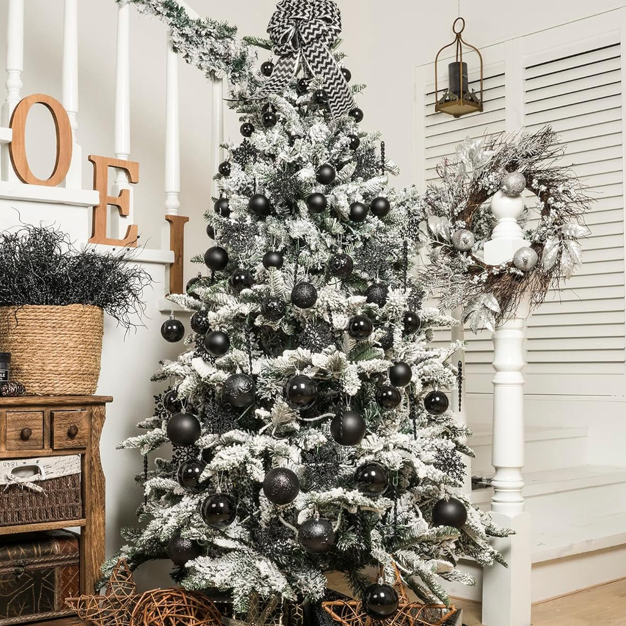 String Art Christmas Tree Ornament kits- Poinsettia, Snowflake, Tree, – Fur  All Times