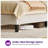 Bed Frame with Headboard, Modern Upholstered Design, Built-In Charging Station & LED Lighting, No Box Spring Needed-511215491-511215490