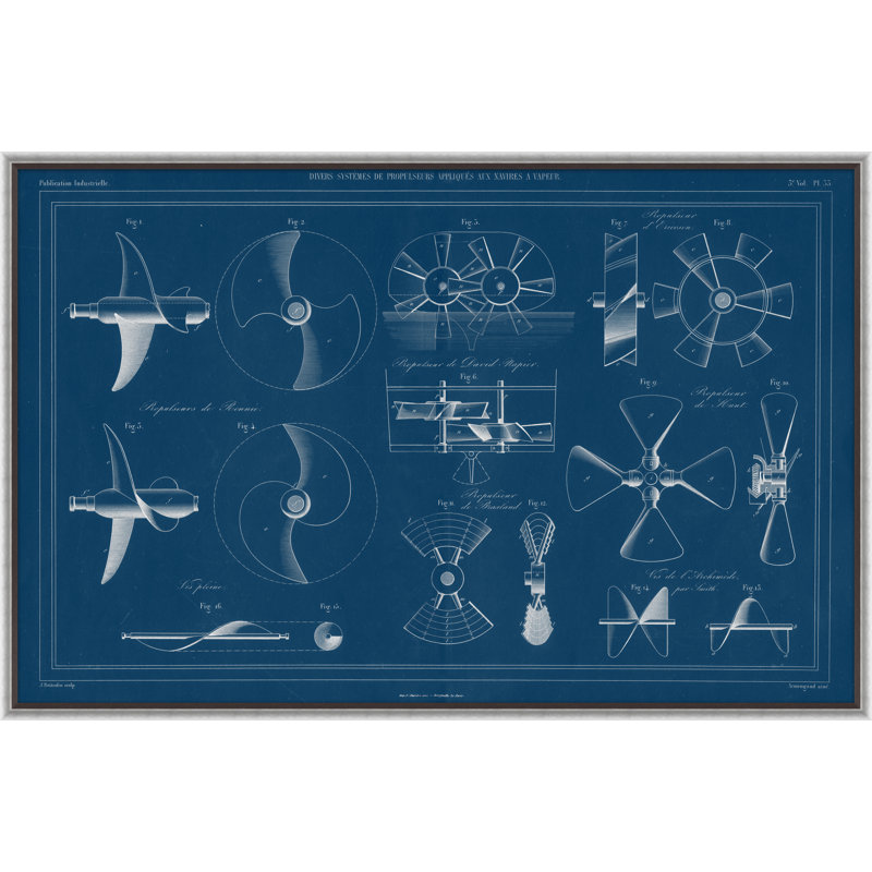 19th Century Mechanical Drawings Of Ships Giclee Print by Soicher Marin Archives
