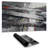 Industrial and texturized abstract stripes - 14.00"x24.25" Desk mat