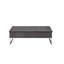 Table basse rectangulaire avec plateau relevable