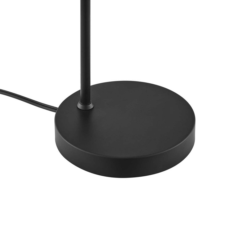 Modway Element Glass Table Lamp, Black